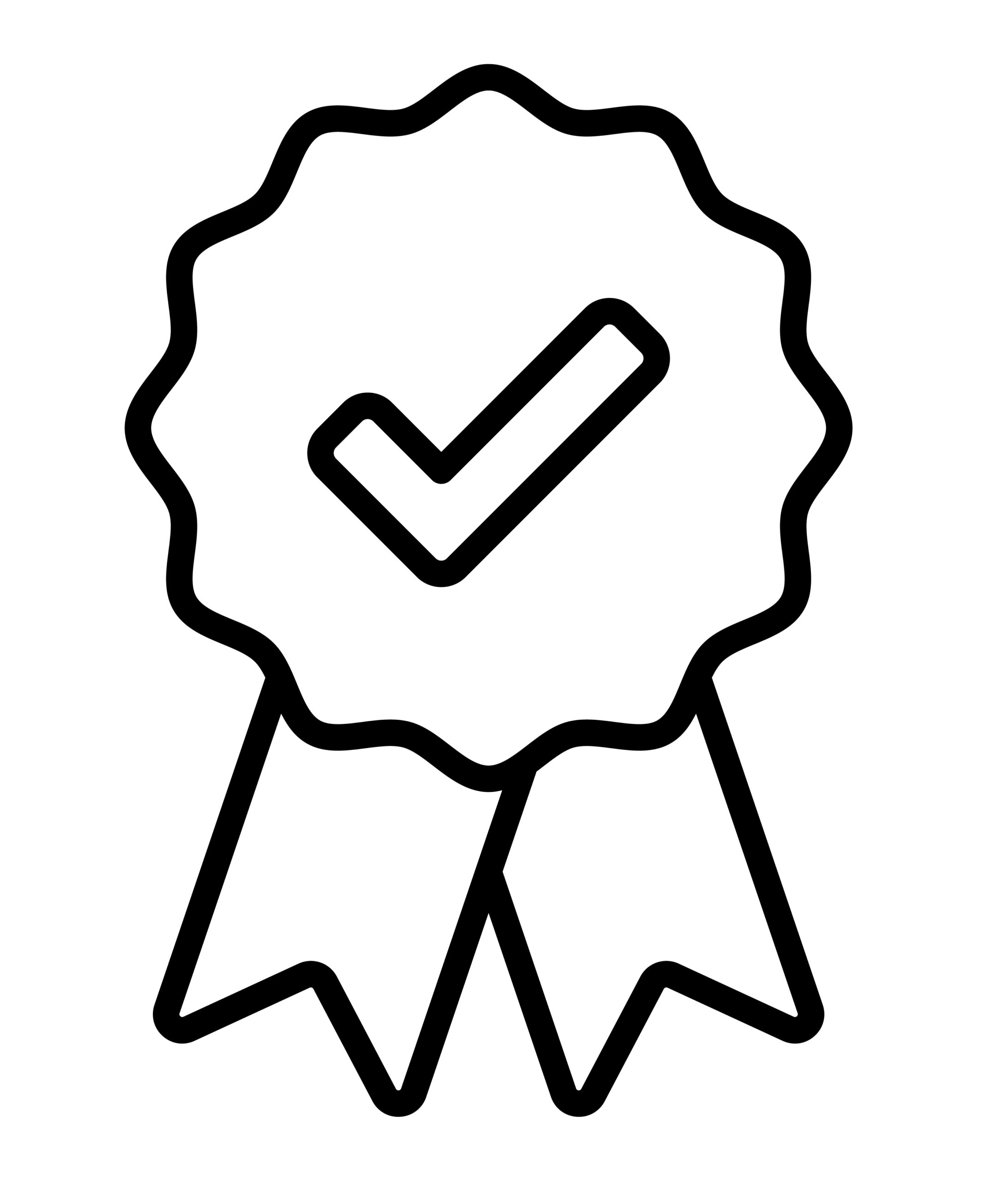 Offices Notariaux verified badge ribbon set